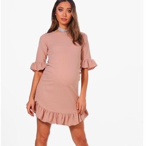 NWT Boohoo Maternity Dress